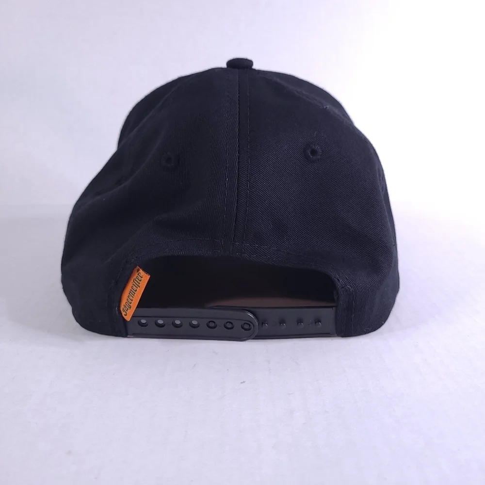 Jagermeister Embroidered Logo Adjustable Snapback Hat - Picture 4 of 7